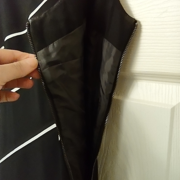 Women's Calvin Klein Black Sleeveless Cocktail Dress Size 4 Black - Picture 10 of 10